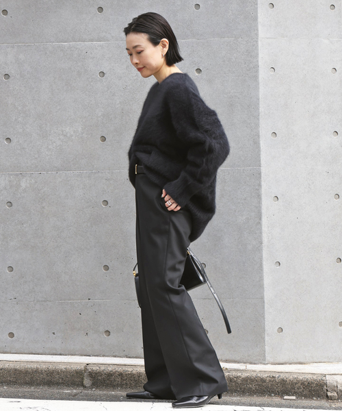 AP STUDIO（エーピーストゥディオ）の「フォックスカシミヤVネックプル