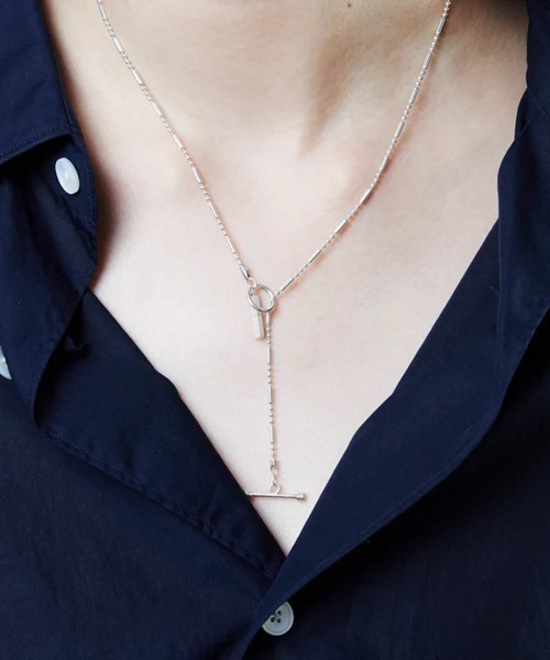 XOLO JEWELRY/ショロジュエリー] CYLINDER LINK ネックレス -60cm