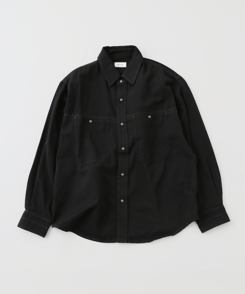 セール】LEMAIRE(ルメール) DENIM SHIRT WITH SNAPS SH1126LD1028