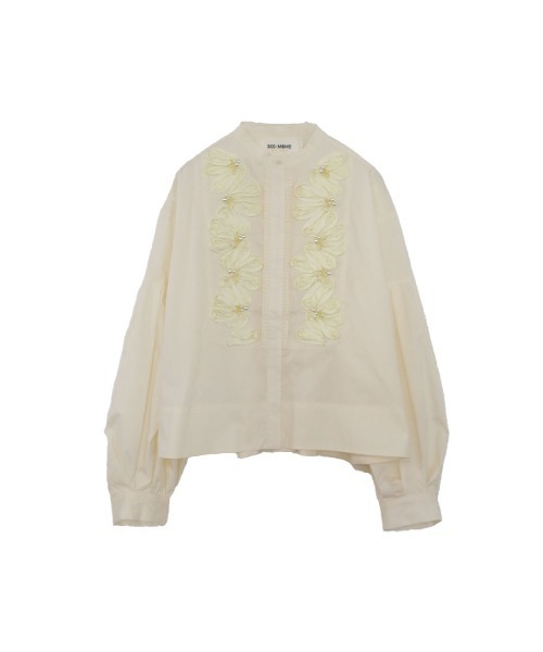 SOI-MeME】code embroidery pearl blouse（シャツ/ブラウス）｜Marilyn