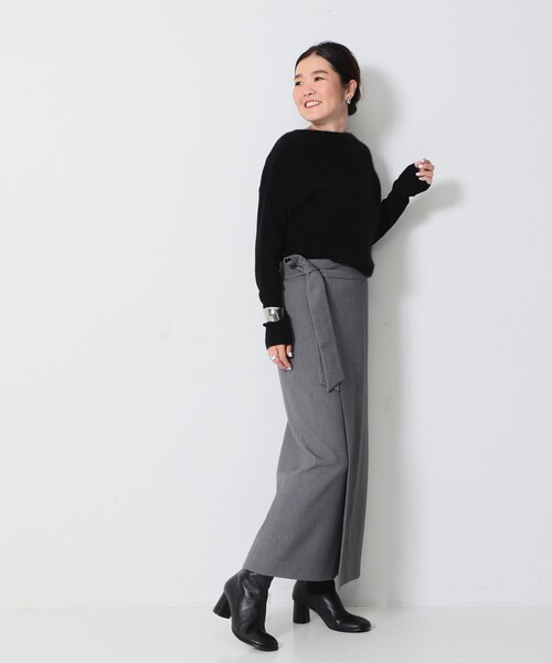 Demi-Luxe BEAMS（デミルクス ビームス）の「フラッフィ ボートネック