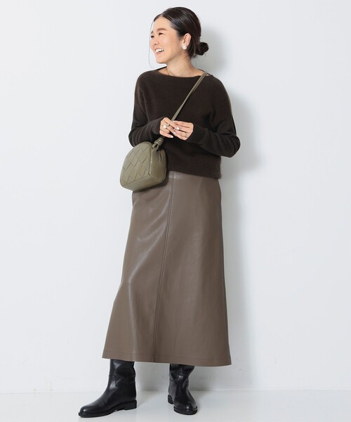 Demi-Luxe BEAMS（デミルクス ビームス）の「フラッフィ ボートネック