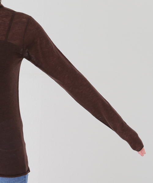 EDIT. FOR LULU（エディットフォールル）の「シアー タートルニット