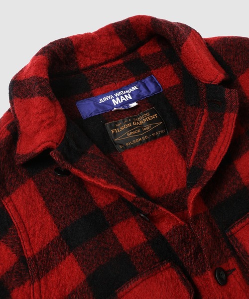 セール】「FILSON」W-NAME 縮絨 WOOL CHECK - MACKINAW CRUISER JACKET