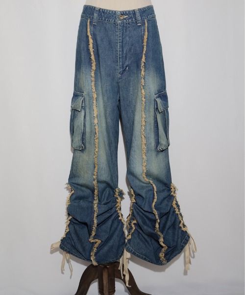 rurumu:（ルルムウ）の「rurumu:/ルルムウ/drawstring denim pants