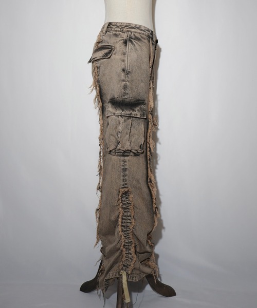 rurumu:（ルルムウ）の「rurumu:/ルルムウ/drawstring denim pants