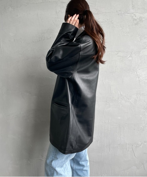 ✨ラムレザー✨ jeans factory clothes シングルライダース