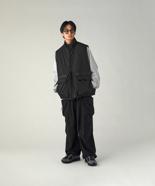 セール】2wayデタッチャブル600フィルパワー機能性中綿撥水ブルゾン