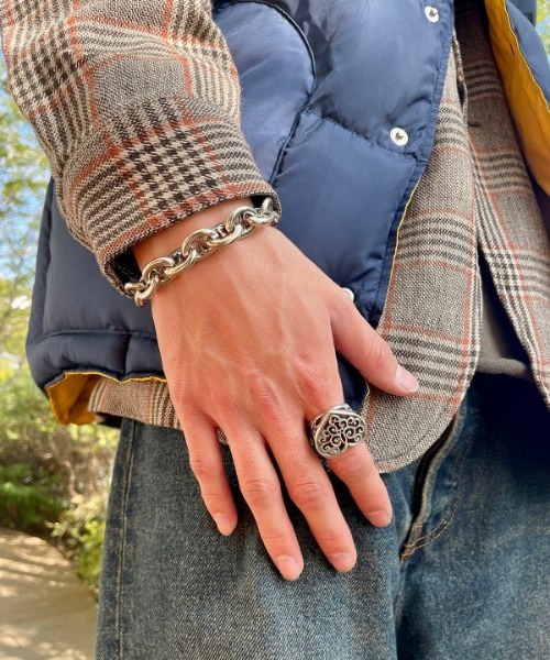 EXCLUSIVE】Tribal Heart Ring（リング）｜BILL WALL LEATHER（ビル