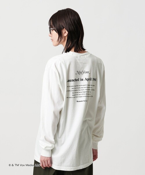 セール】【別注】＜NEW YORK MAGAZINE＞ロングスリーブ Tシャツ（T
