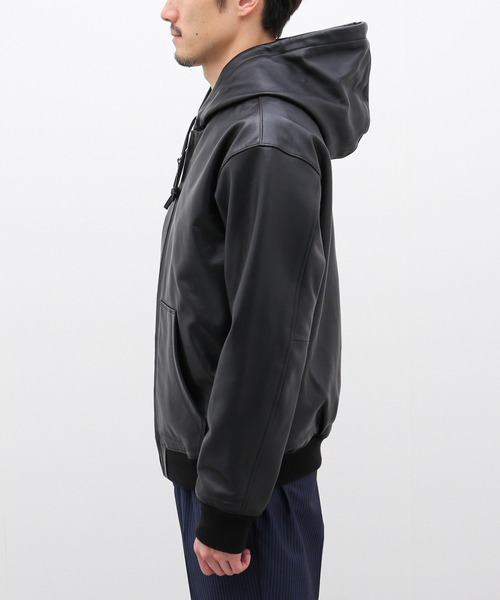 Schott / ショット】LEATHER FULLZIP PARKA（ライダースジャケット