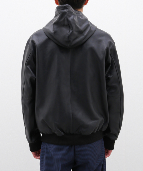 Schott / ショット】LEATHER FULLZIP PARKA（ライダースジャケット