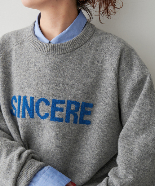 Spick & Span（スピックアンドスパン）の「ラグランロゴニットプル