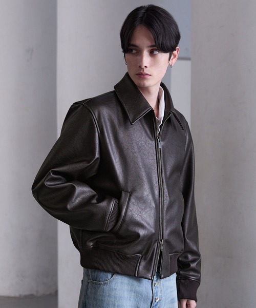 CLEL（クレイル）の「【CLEL】Deep Texture Blouson / ディープ