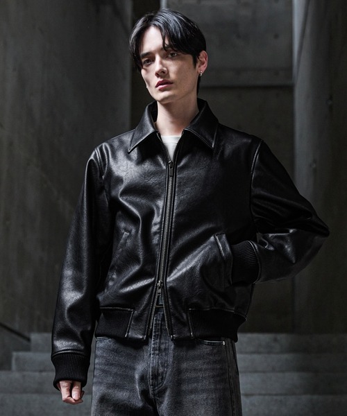 CLEL】Deep Texture Blouson / ディープテクスチャーブルゾン