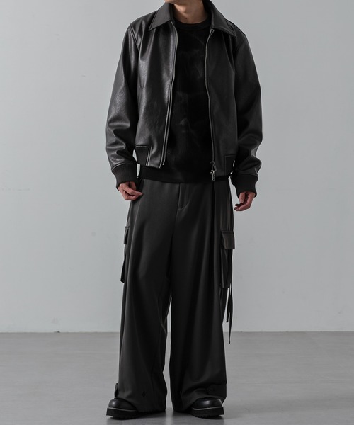 CLEL】Deep Texture Blouson / ディープテクスチャーブルゾン