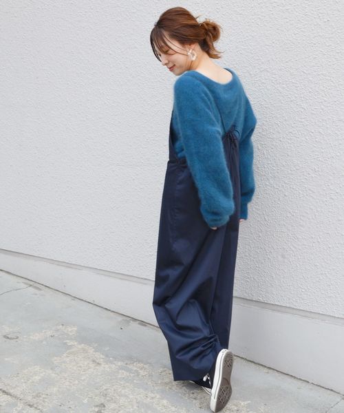 SHIPS（シップス）の「ヘアリークルーネックプルオーバー◇（ニット