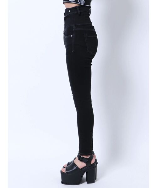 EMODA（エモダ）の「アシンメトリーマークハイウエストパギンス