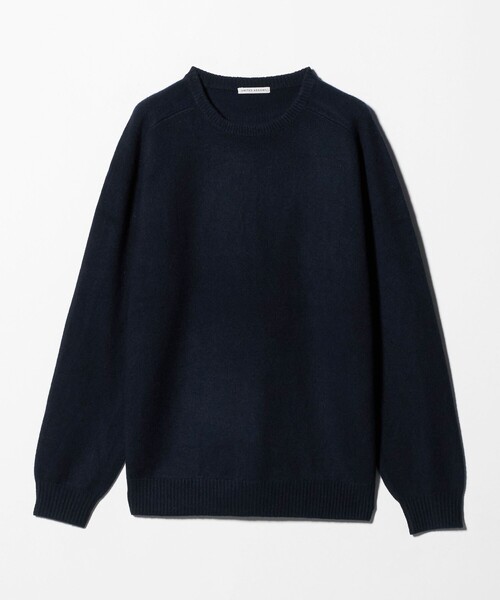 セール】ウール カシミヤ ミドルゲージ クルーネック ニット（ニット