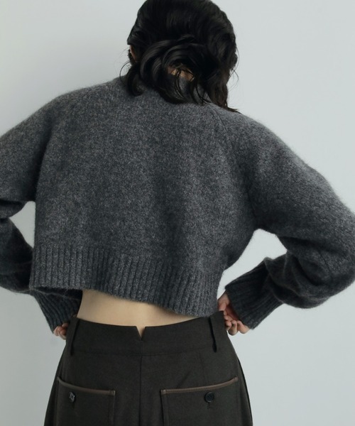 Melange Knit Cardigan（カーディガン/ボレロ）｜anuke（アンヌーク