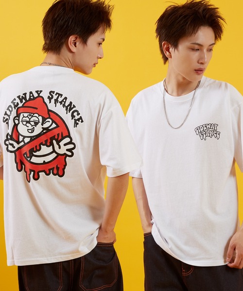 セール】【SIDEWAY STANCE】オリジナル グラフィック プリント 半袖T