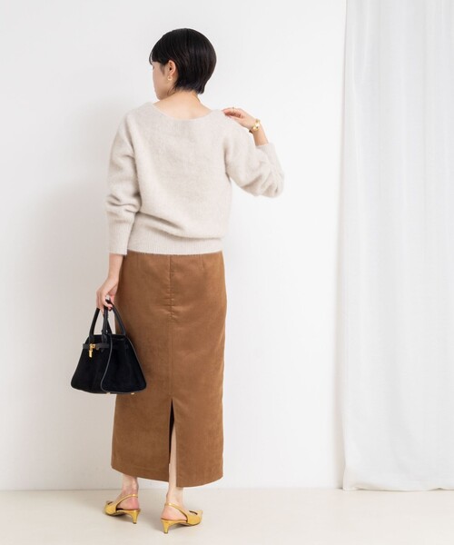 セール】ヘアリー2WAYプルオーバーニット（ニット/セーター