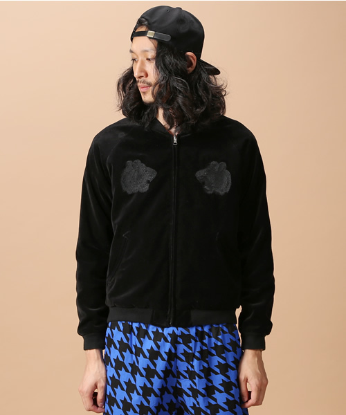 603（ロクマルサン）の「603 ベロアスカジャン（ブルゾン）」 - WEAR