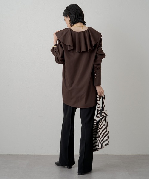 LOUNGEDRESS（ラウンジドレス）の「フリルカラーシャツ（シャツ