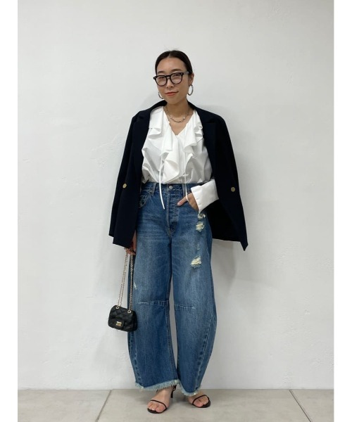 LOUNGEDRESS（ラウンジドレス）の「フリルカラーシャツ（シャツ