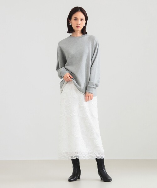 セール】【1/9値下げ】【別注】SLOANE / 裏毛 クルーネック ロング