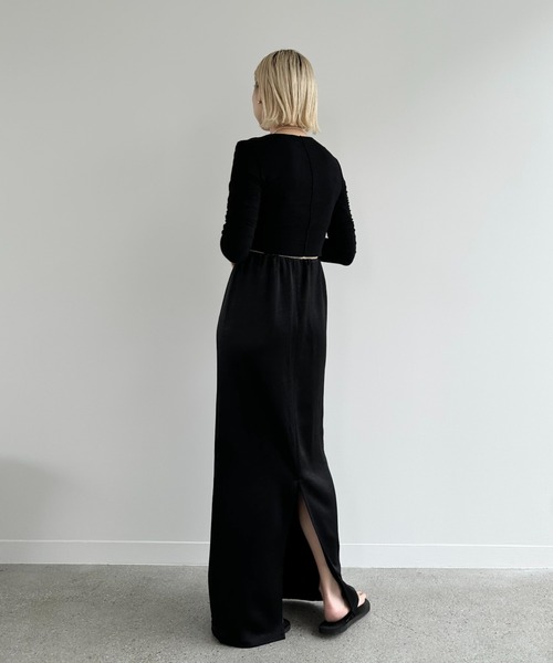 ENOF（イナフ）の「ace long straight skirt（スカート）」 - WEAR