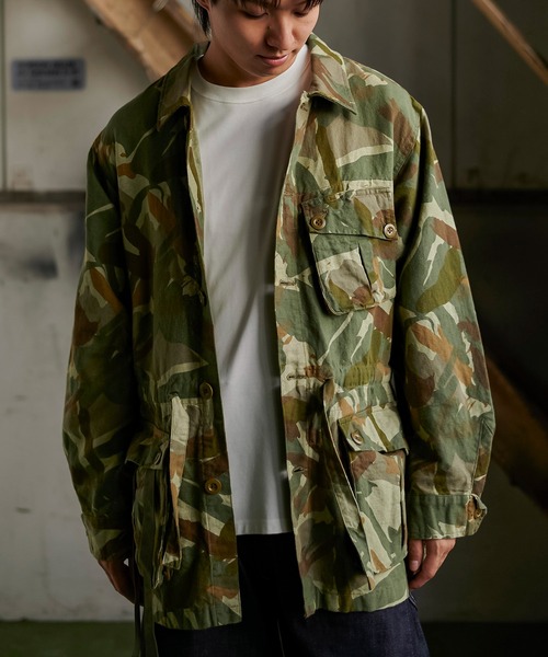 Nigel Cabourn JK-59ブッシュジャケットカモ 80441380040