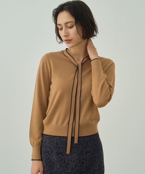 ANAYI（アナイ）の「グリッターラインボウ プルオーバー（ニット