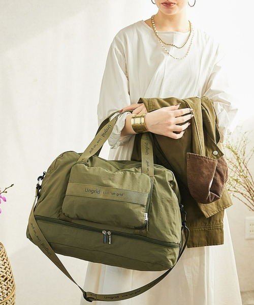 セール】【Ungrid/アングリッド】7ポケット多機能トラベルラージ