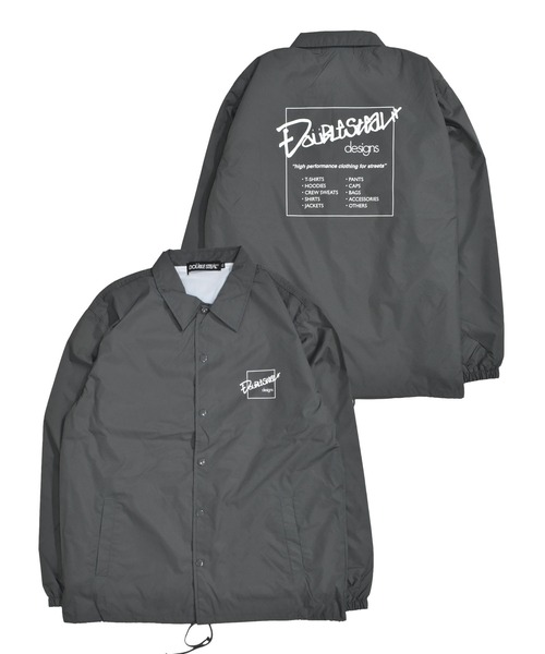 DOUBLE STEAL（ダブルスティール）の「スクエアロゴ コーチJKT