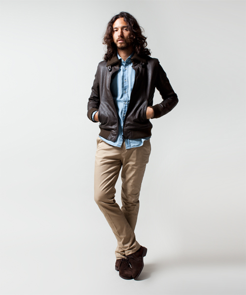 NANO universe（ナノユニバース）の「ドンキーカラーWASHEDレザー