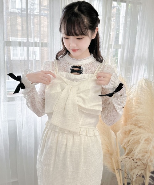 シスタージェーン POINTE BOW TOP リボンビスチェ シスタージェーン