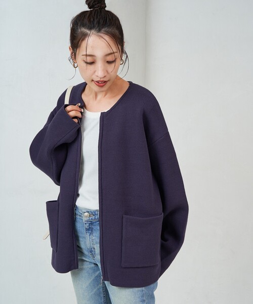 FREAK'S STORE（フリークスストア）の「限定展開 ジップ ニット