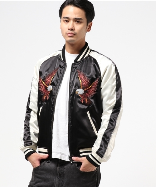 JACKROSE（ジャックローズ）の「刺繍リバーシブルスカジャン2016