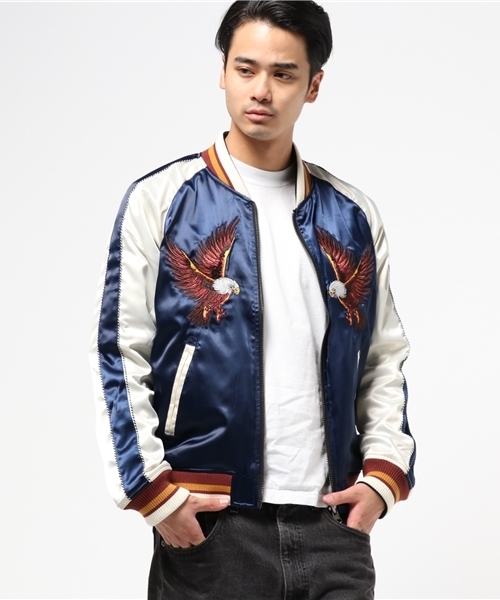 JACKROSE（ジャックローズ）の「刺繍リバーシブルスカジャン2016