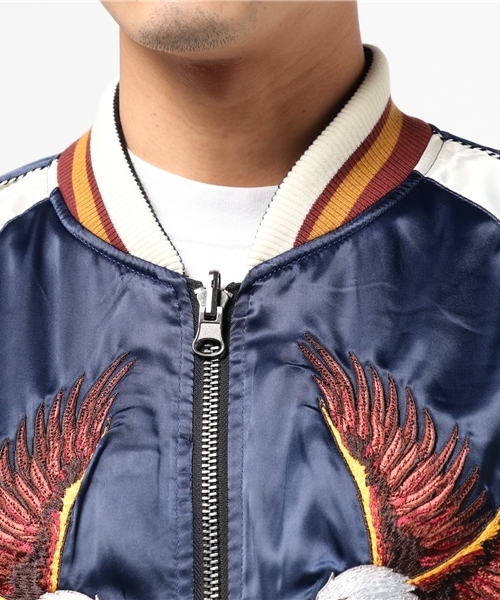 JACKROSE（ジャックローズ）の「刺繍リバーシブルスカジャン2016