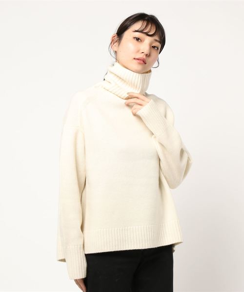 セール】AQUAハイネックワイドプルオーバー◇（ニット/セーター