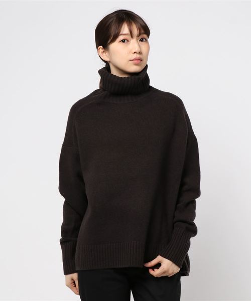 IENA（イエナ）の「AQUAハイネックワイドプルオーバー◇（ニット