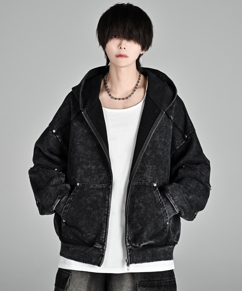 vintage make design heavy weight W zip parker / ヴィンテージメイク