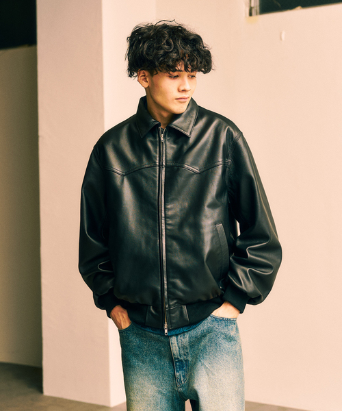 SHEEP LEATHER JACKET / シープレザージャケット（ライダース