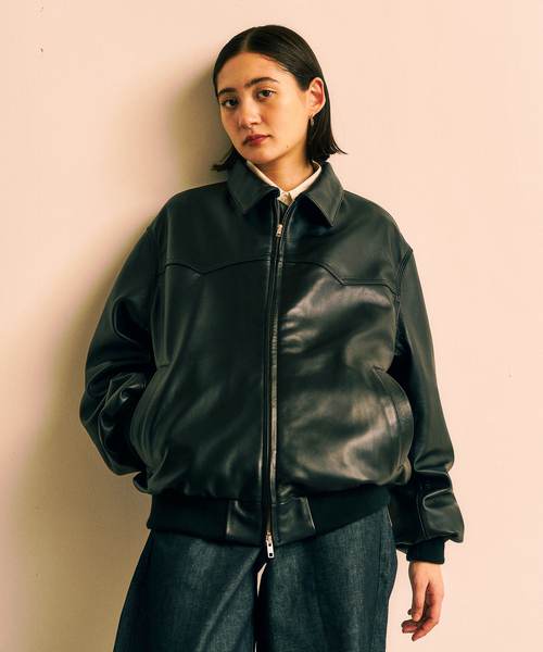 SHEEP LEATHER JACKET / シープレザージャケット（ライダース