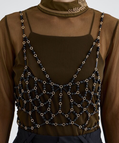 MURRAL/ミューラル】Jewel bustier/ジュエルビスチェ（ベスト