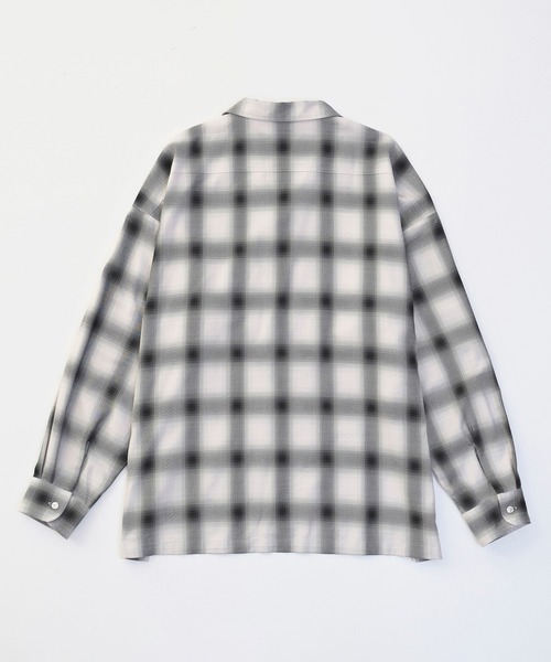 VICTIM（ヴィクティム）の「VICTIM ヴィクティム / OPEN COLLAR CHECK