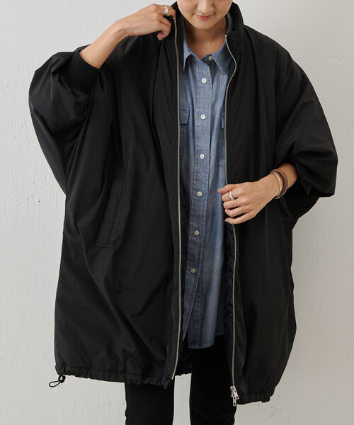 BEARDSLEY（ビアズリー）の「中綿BIGポンチョコート（その他アウター