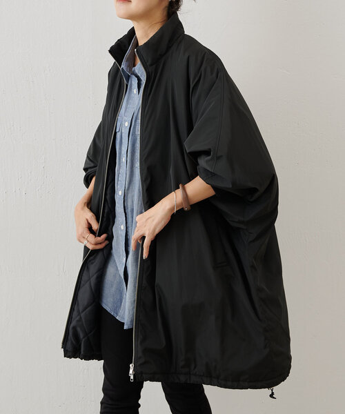 BEARDSLEY（ビアズリー）の「中綿BIGポンチョコート（その他アウター